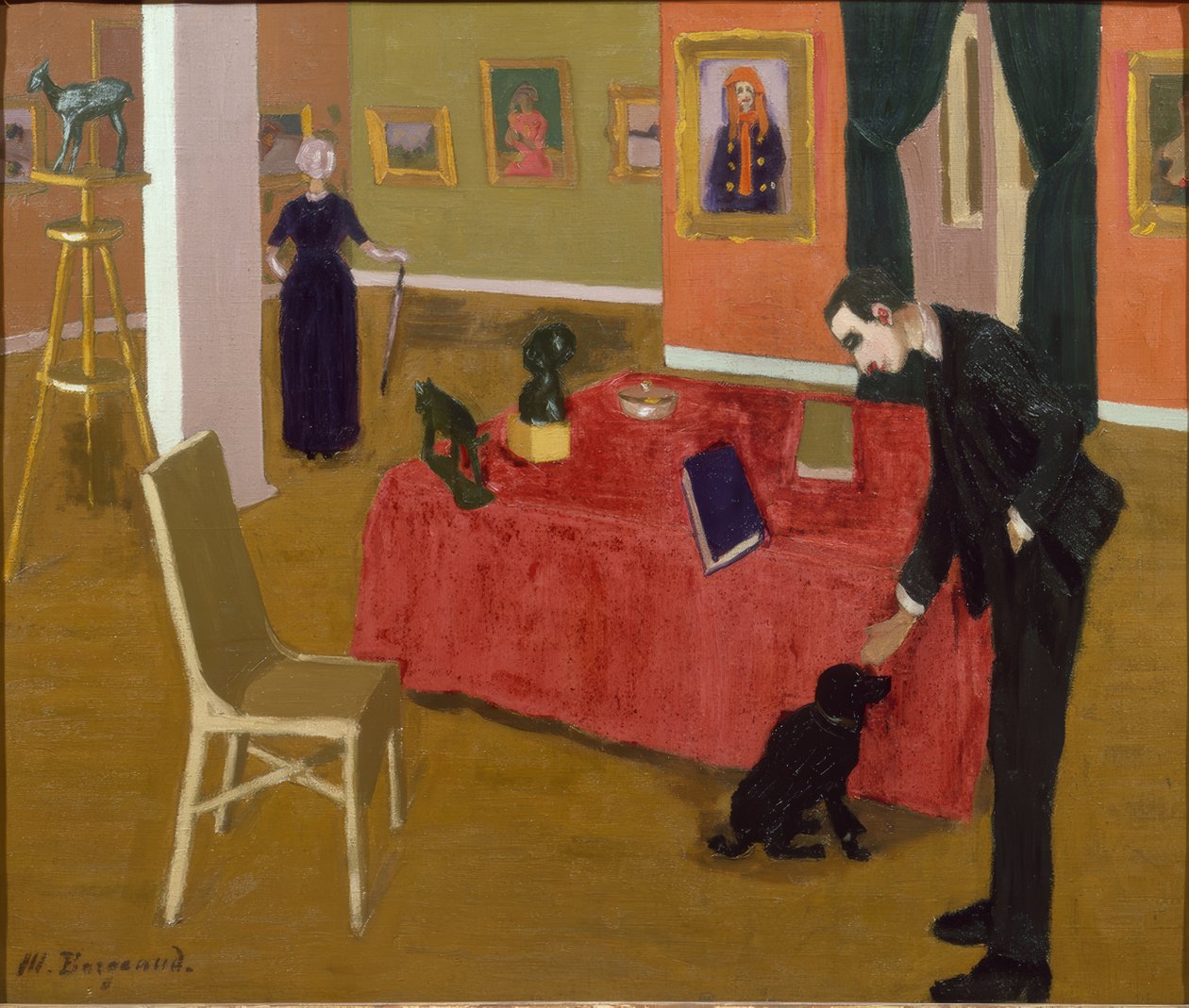 Gallerian sisustus tekijältä Marius Borgeaud