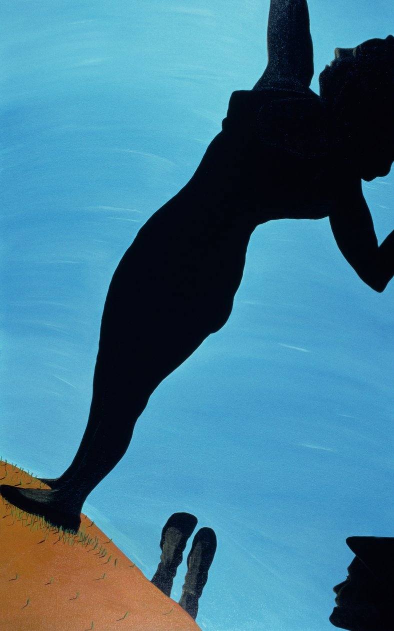 In the Public Eye, 1998 (akryyli kankaalle) tekijältä Marjorie Weiss