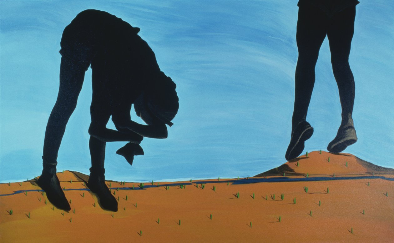 The Girl Guides, 1998 (akryyli kankaalle) tekijältä Marjorie Weiss