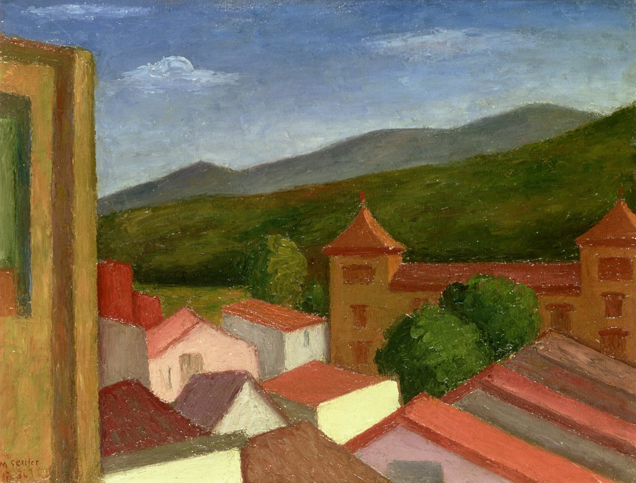 Luostari, 1934 tekijältä Mark Gertler
