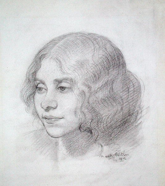 Tytön pää tekijältä Mark Gertler