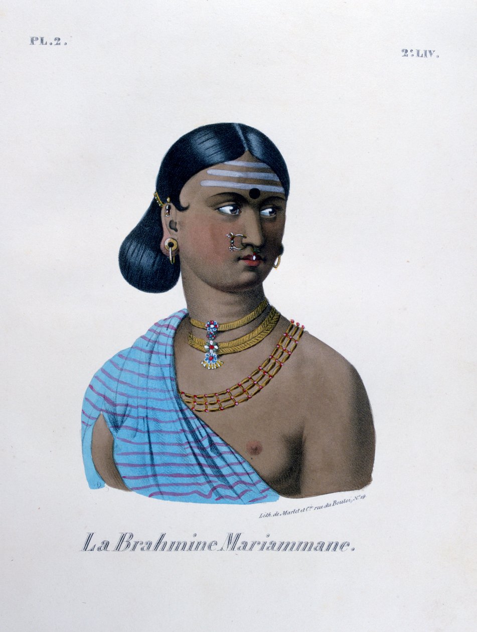 Brahmin Mariamman, 1828. tekijältä Marlet et Cie