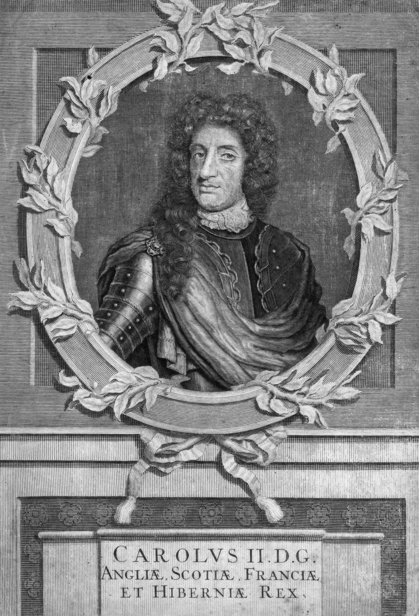 Charles II, Englannin, Skotlannin ja Irlannin kuningas. tekijältä Marrebeeck