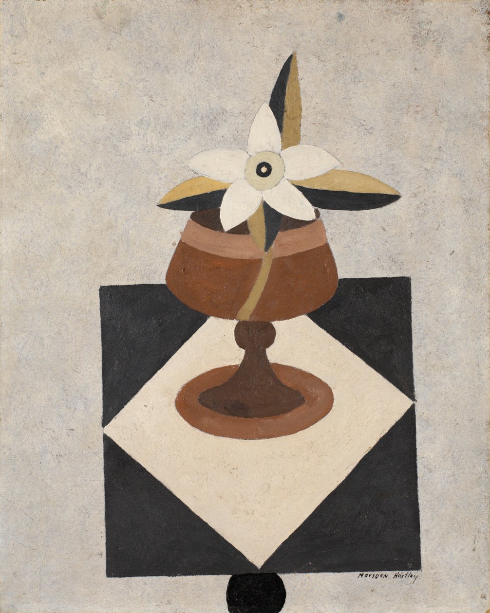 Kukkapala (öljy) tekijältä Marsden Hartley