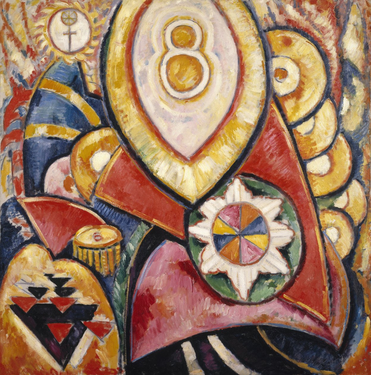 Maalaus nro 48 tekijältä Marsden Hartley