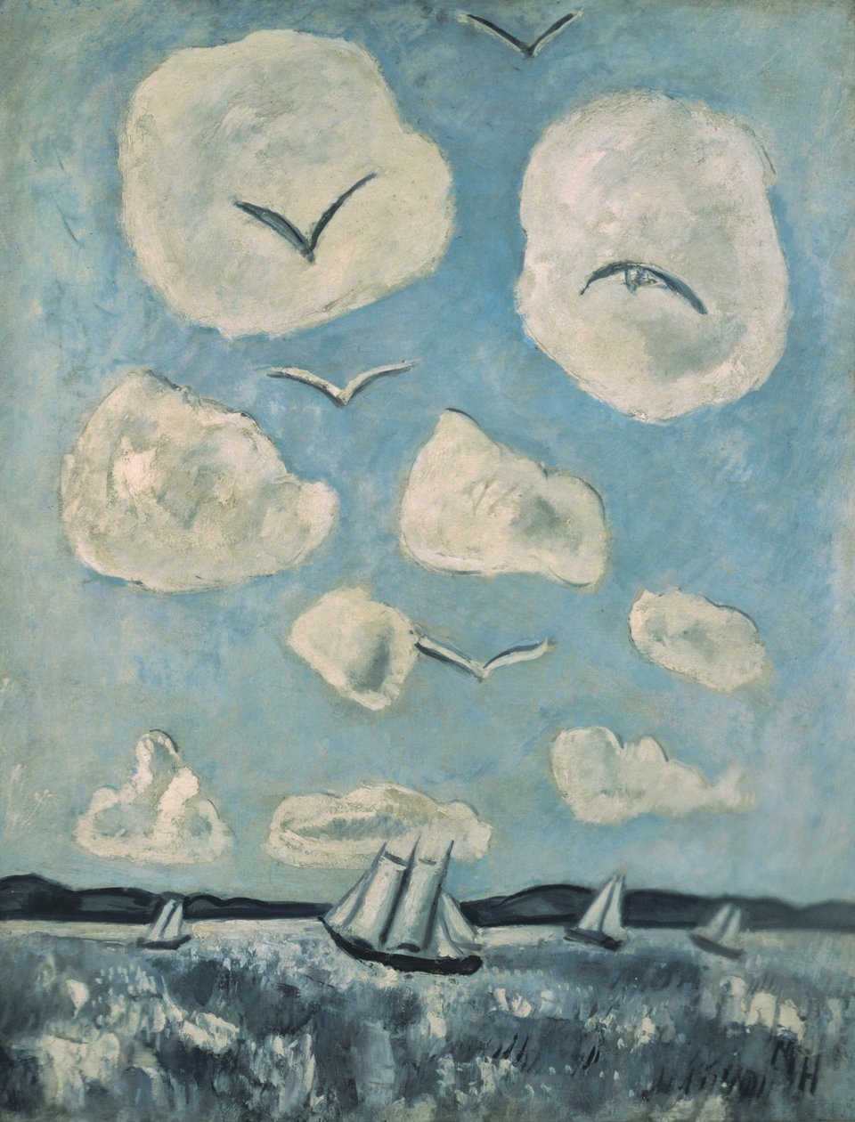 Bagaducen linnut tekijältä Marsden Hartley