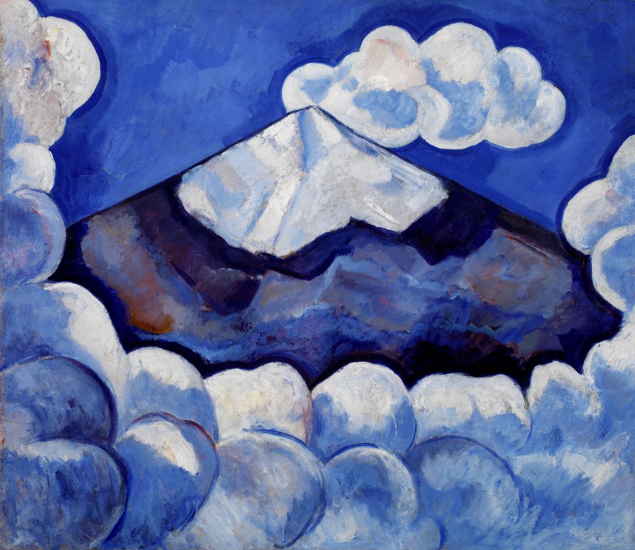 Popocatepetl, Spirited Morning - Meksiko, 1932. tekijältä Marsden Hartley