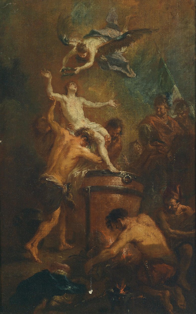 Das Martyrium des heiligen Vitus tekijältä Martin Johann Schmidt