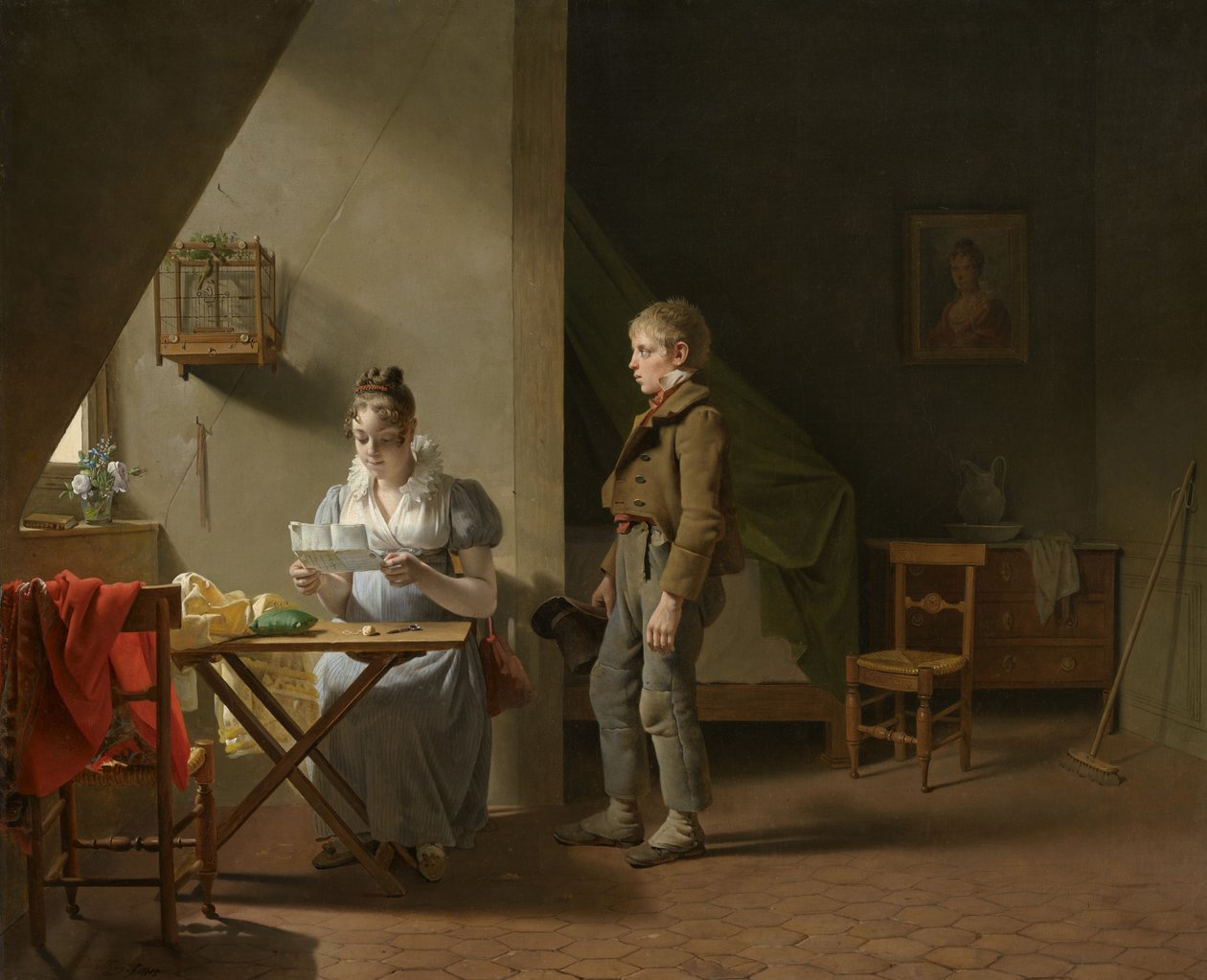 Sanansaattaja, 1815 tekijältä Martin Drölling