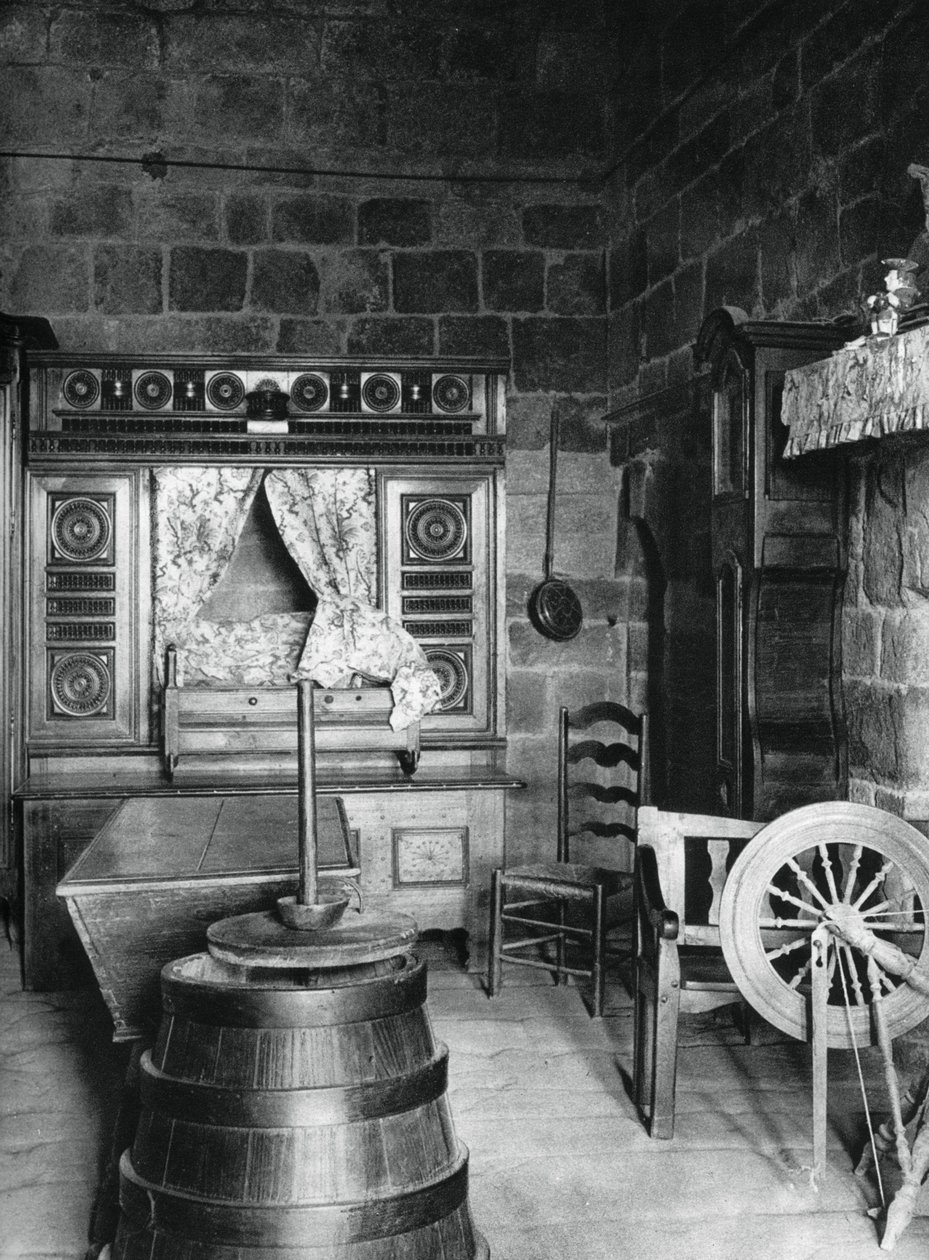 Sisustus, Dinan, Bretagne, Ranska, 1937. tekijältä Martin Hurlimann