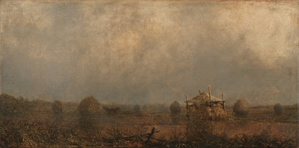 High Tide on the Marshes, 1872. tekijältä Martin Johnson Heade