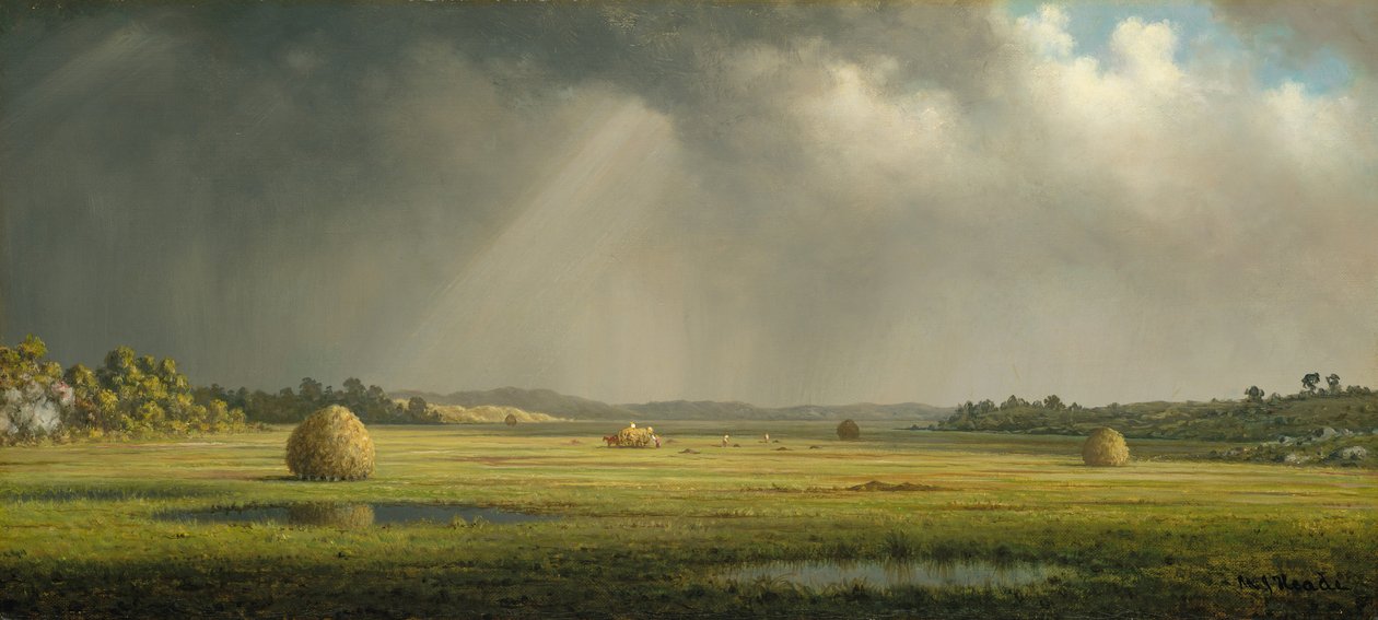 Newburyport Meadows, n. 1876-81. tekijältä Martin Johnson Heade