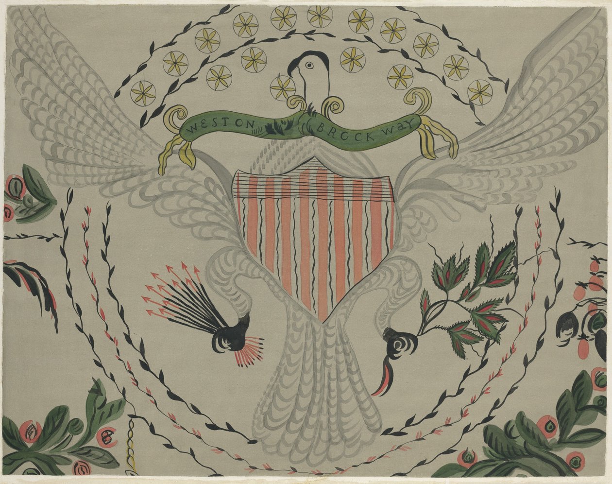 Seinämaalaus, c. 1939. tekijältä Martin Partyka