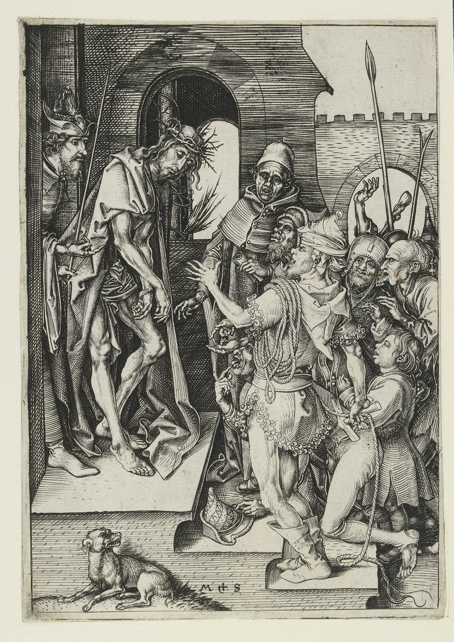Ecce Homo, 1400-luvun loppu tekijältä Martin Schongauer
