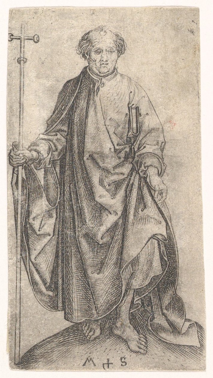 St. Philipp, n. 1435-1491. tekijältä Martin Schongauer