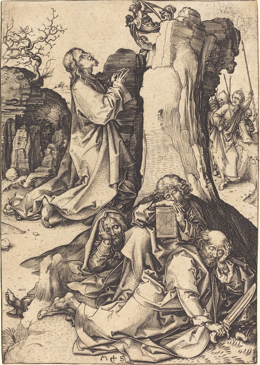 Agony in the Garden tekijältä Martin Schongauer