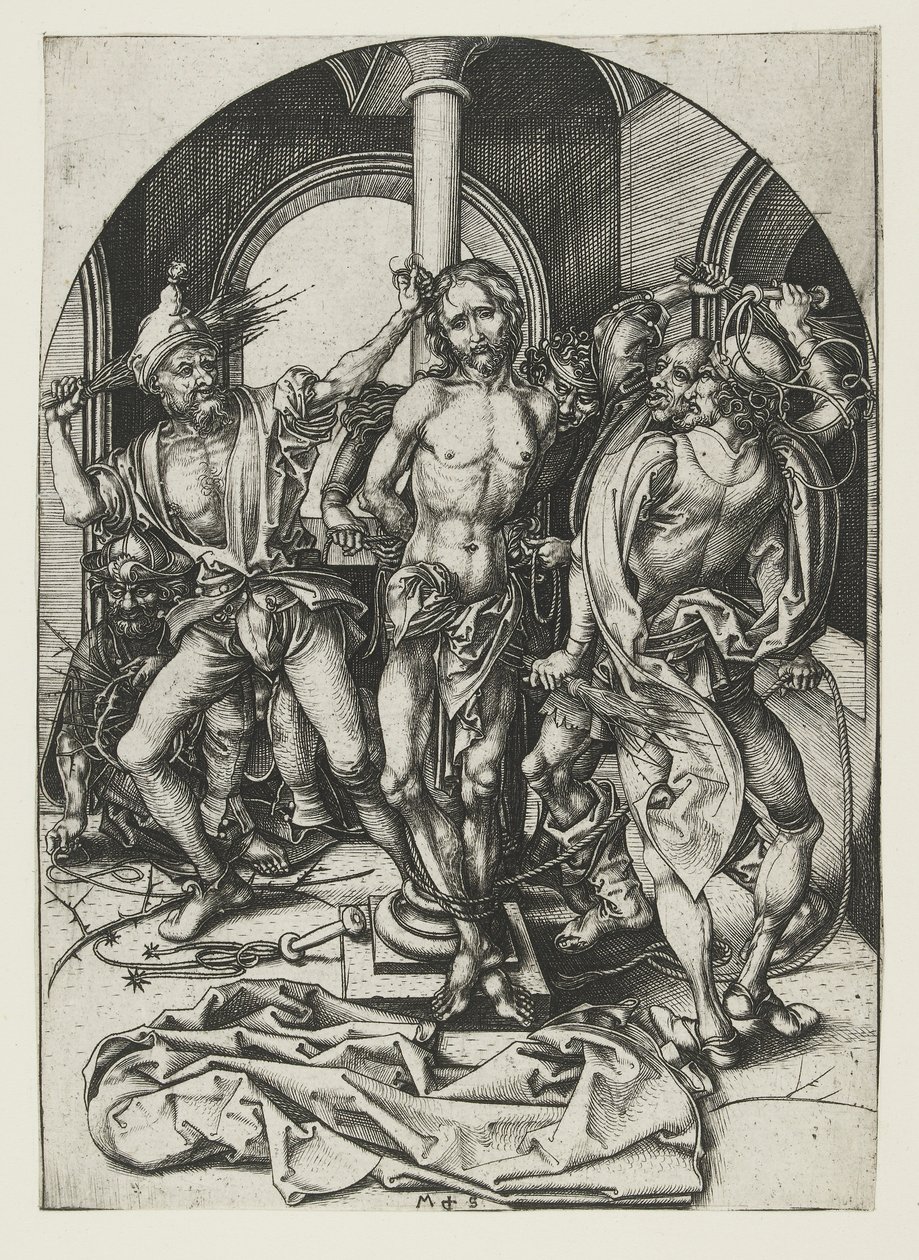 Liputus, 1400-luvun loppu tekijältä Martin Schongauer