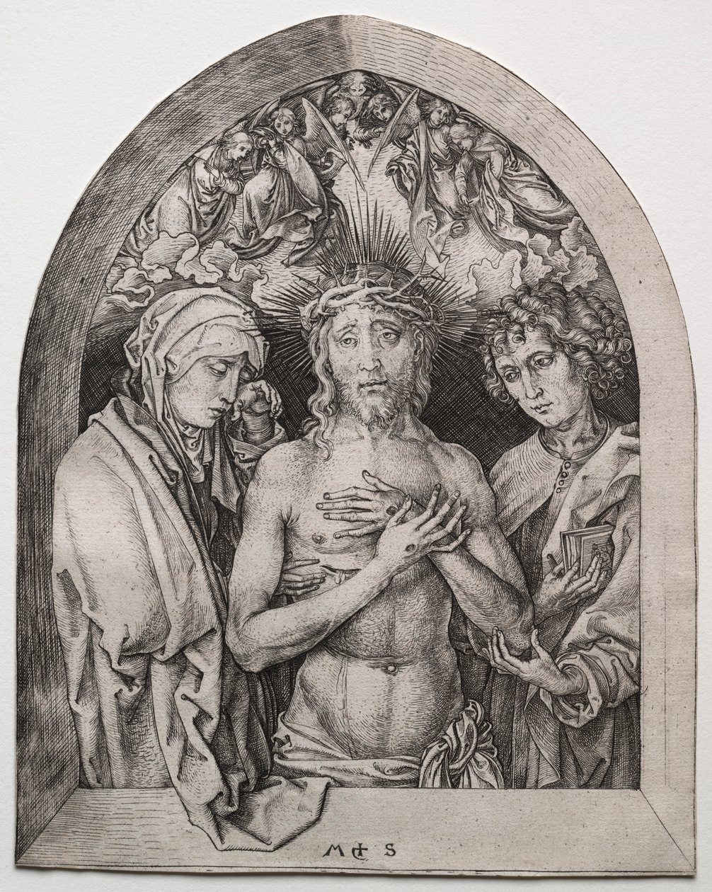 Surun mies. tekijältä Martin Schongauer