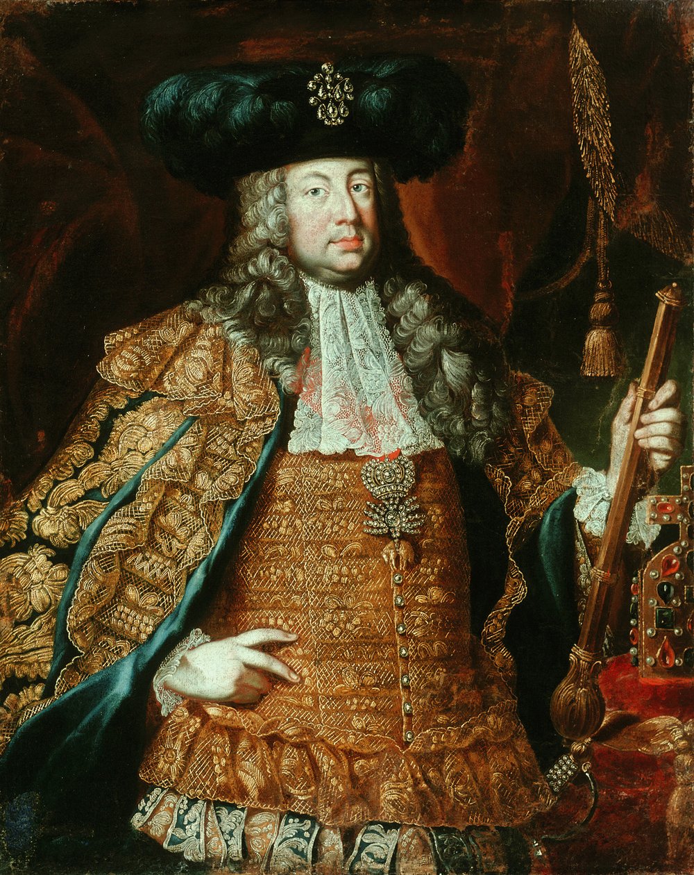 Slovenian kieli: keisari Franz I. tekijältä Martin van Meytens