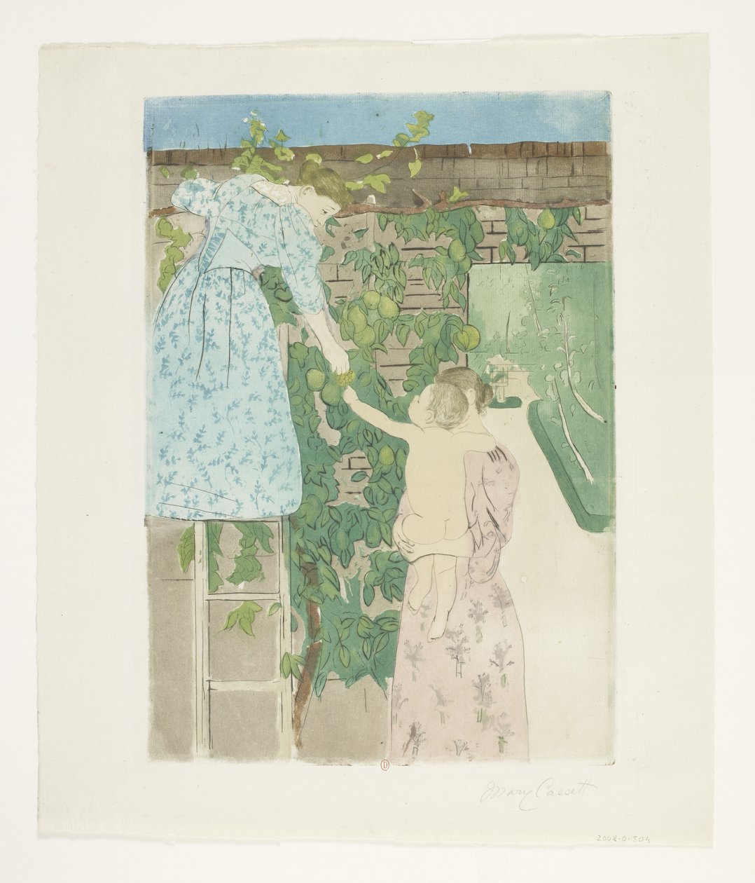 Le Potager tekijältä Mary Cassatt