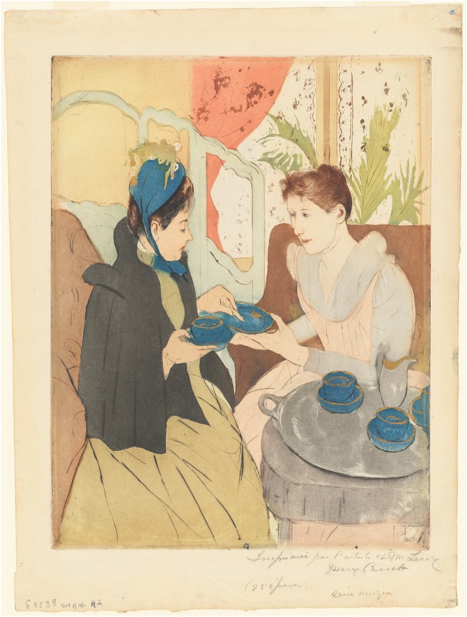 Iltapäiväteekutsut tekijältä Mary Cassatt