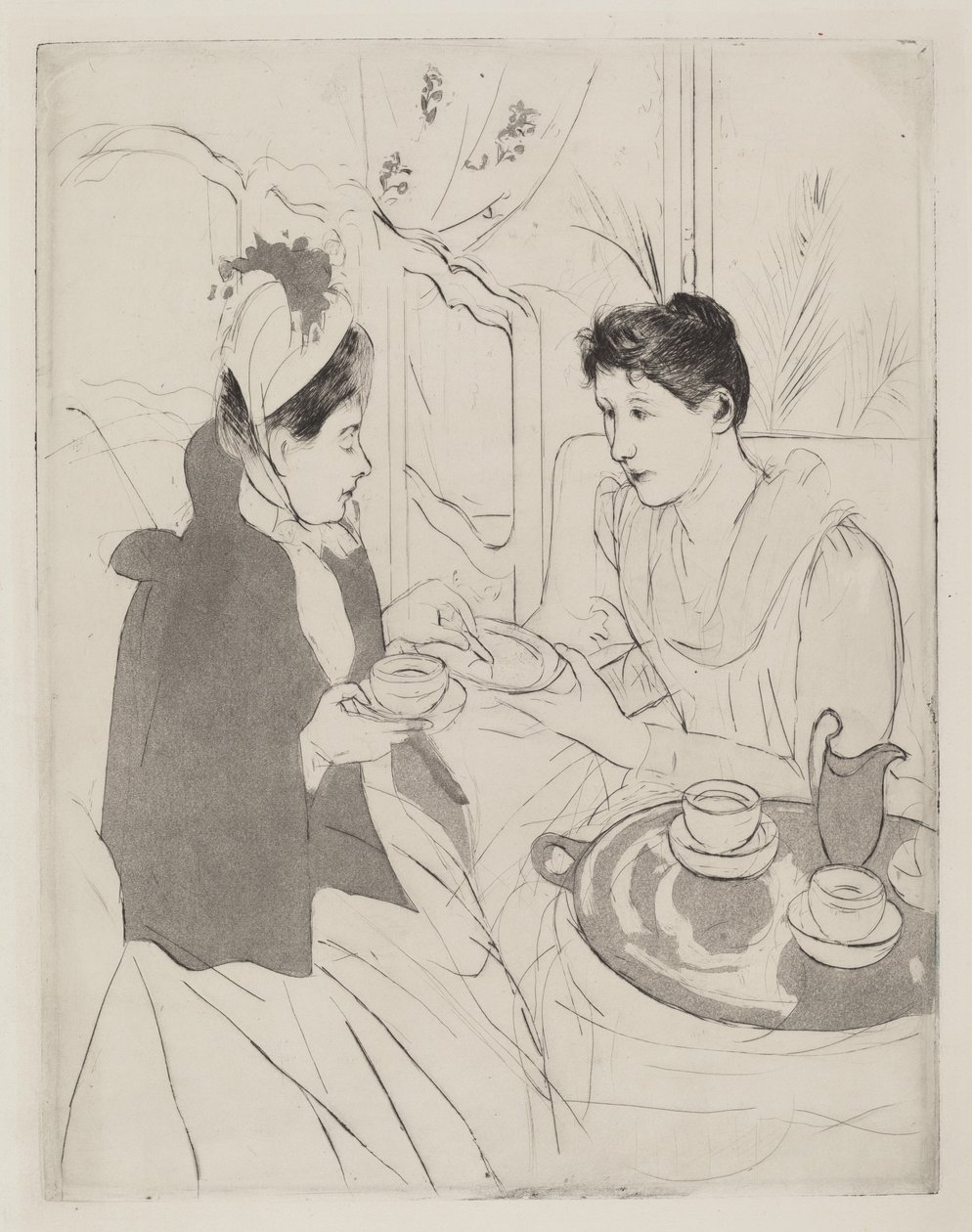 Iltapäiväteekutsut tekijältä Mary Cassatt