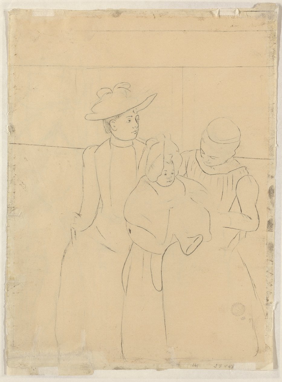 Omnibusissa [käänteinen] tekijältä Mary Cassatt