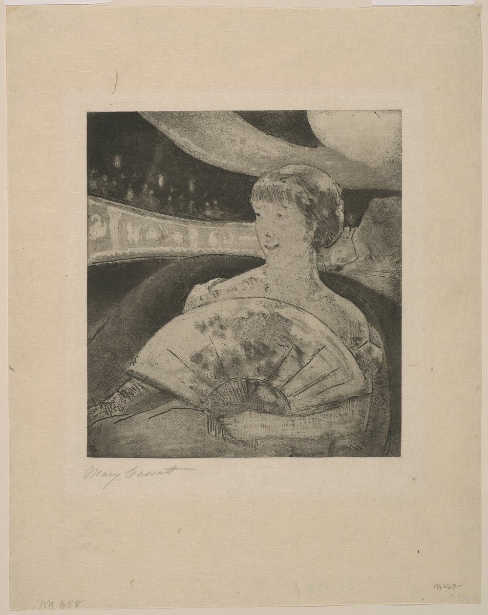 Opera Boxissa, nro 3 tekijältä Mary Cassatt