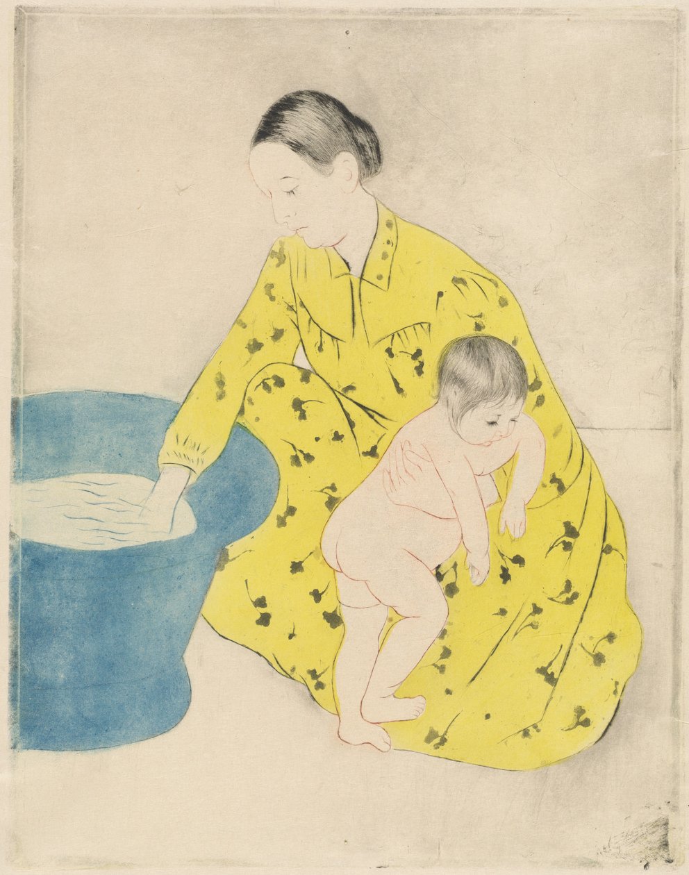 Kylpylä, 1890-1891. tekijältä Mary Cassatt