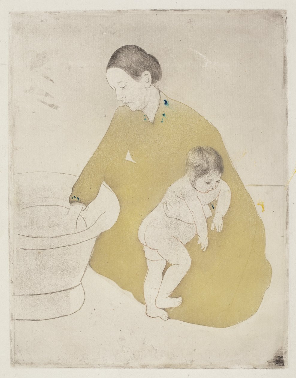 Kylpylä, 1890-1891. tekijältä Mary Cassatt