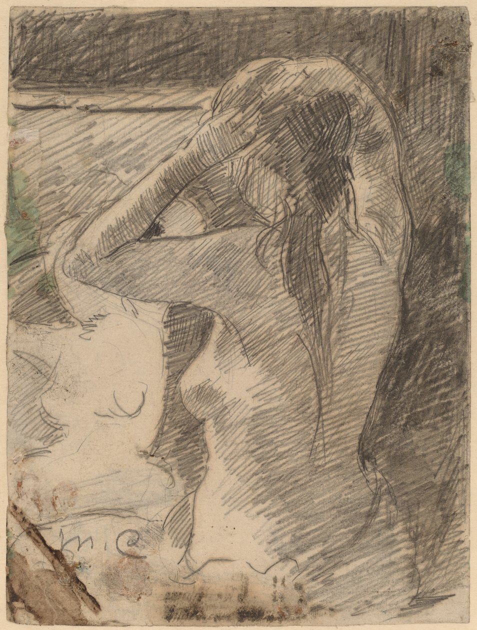 Coiffure tekijältä Mary Cassatt