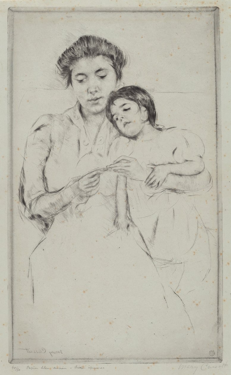 Virkkaustunti tekijältä Mary Cassatt