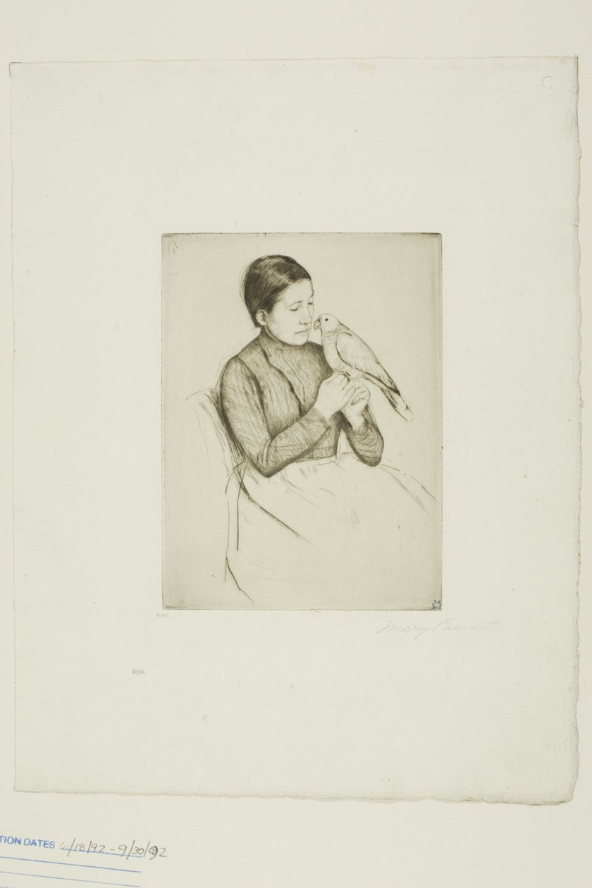 Papukaija tekijältä Mary Cassatt