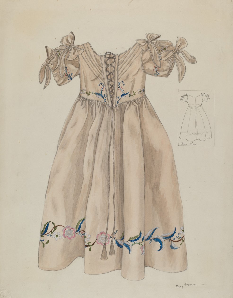 Lasten mekko, c. 1936. tekijältä Mary E Humes