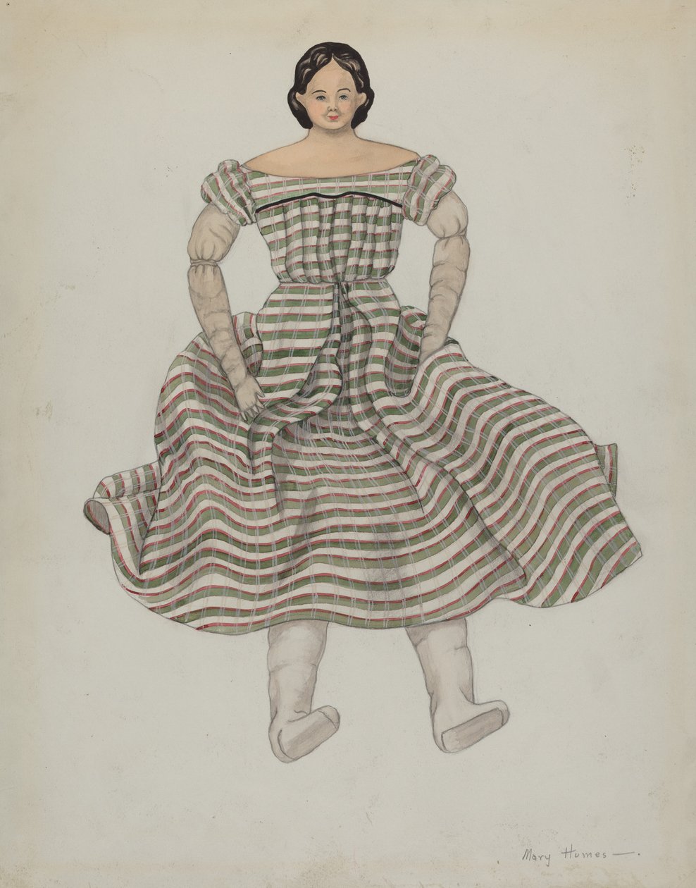 Nukke ja puku, c. 1937. tekijältä Mary E Humes