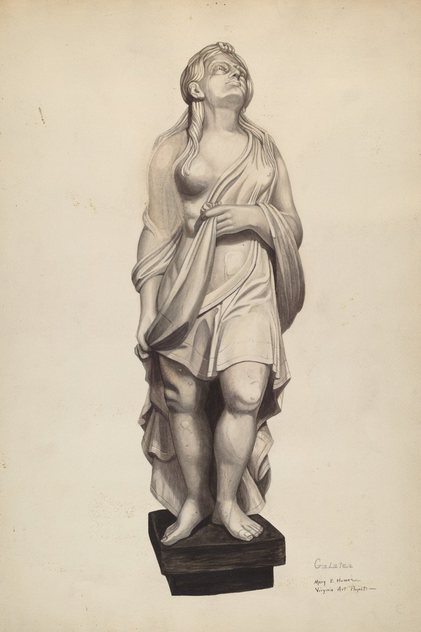 Galatea Figuuripää, n. 1940. tekijältä Mary E Humes