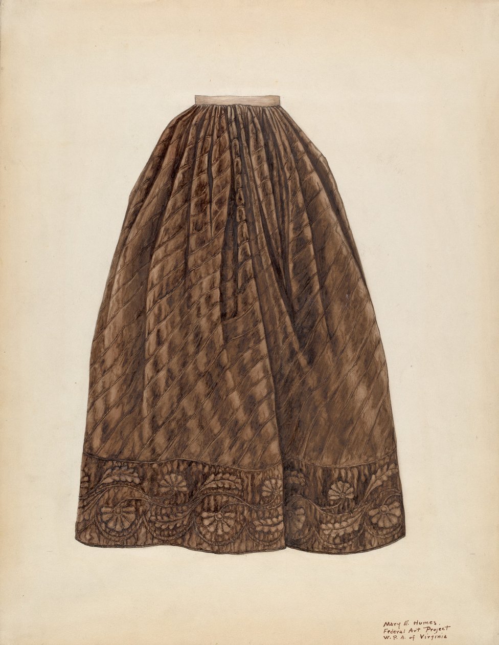 Alushame, c. 1938. tekijältä Mary E Humes