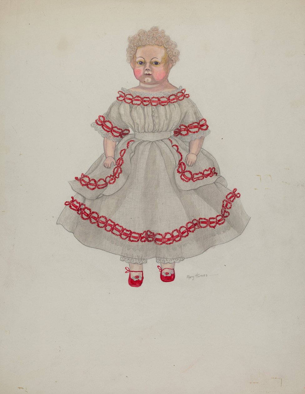 Vahanukke, c. 1936. tekijältä Mary E Humes