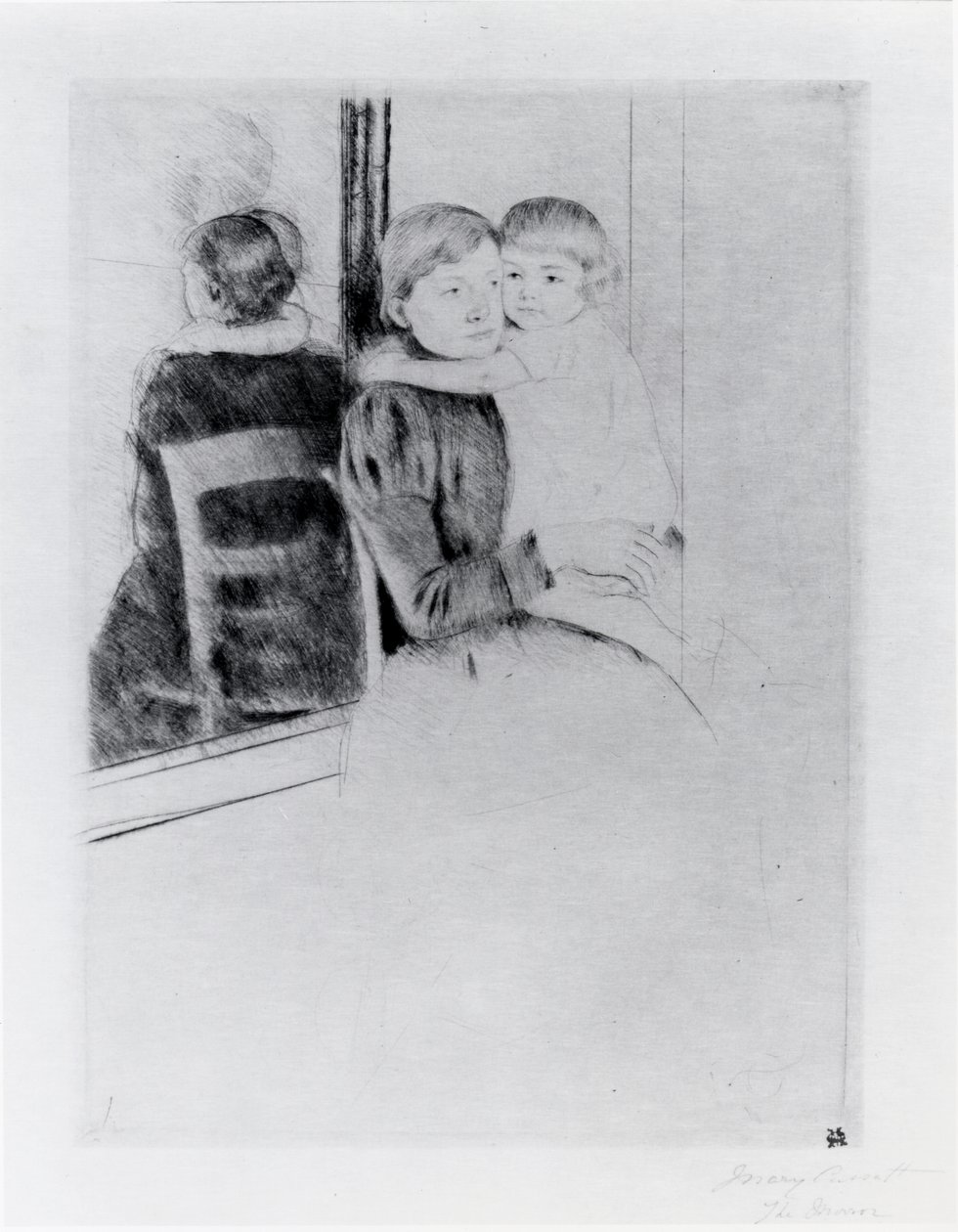 Peili tekijältä Mary Stevenson Cassatt