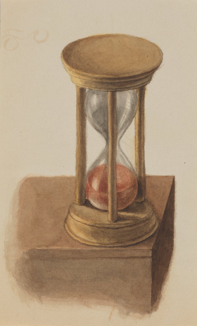 Nimetön Hourglass, n. 1872-1874. tekijältä Mary Vaux Walcott