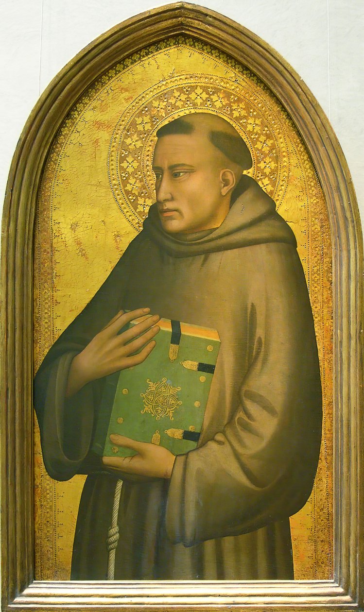 Pyhä Anthony Padovalainen, n. 1340. tekijältä Maso di Banco