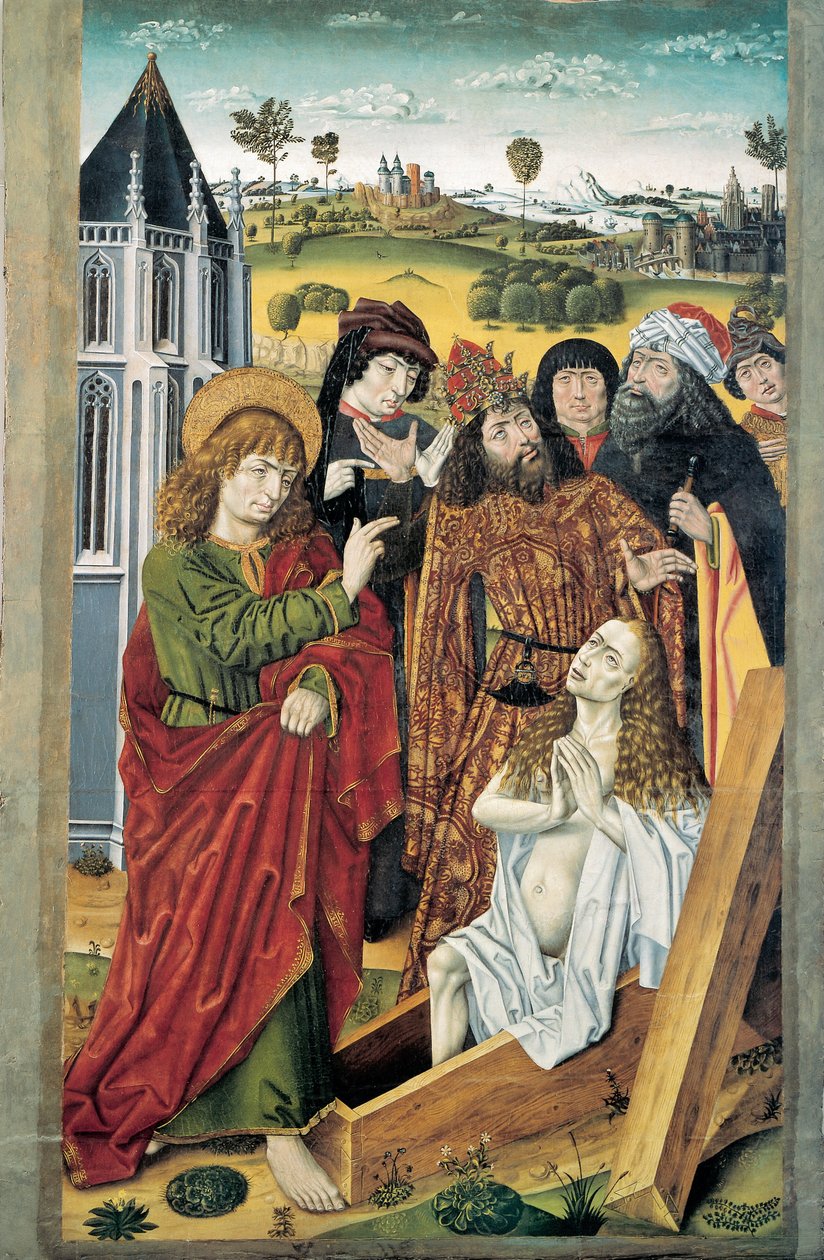 Drusianan ylösnousemus tekijältä Master of Saint Nicholas
