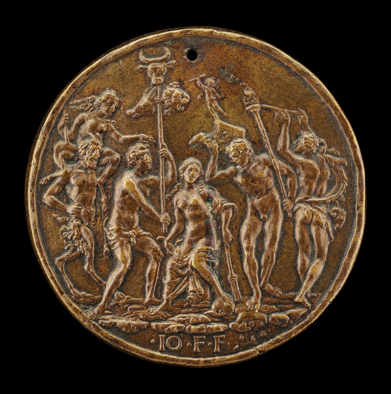 Ariadne Naxoksessa, 1400-luvun toinen puoli. tekijältä Master IO.FF.