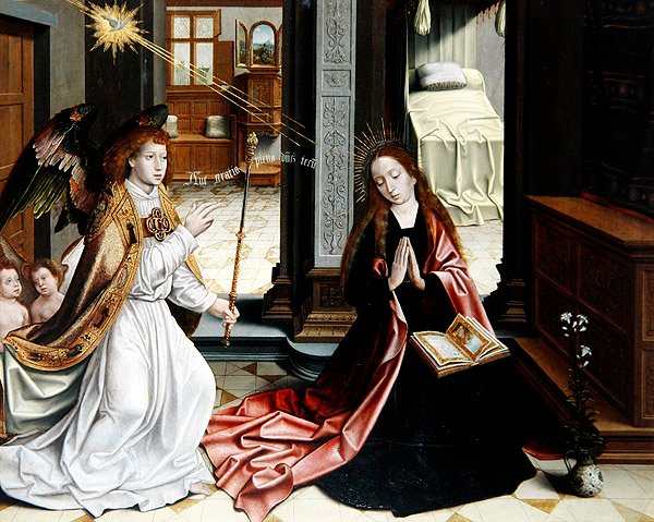 Marian ilmestys tekijältä Master of 1518