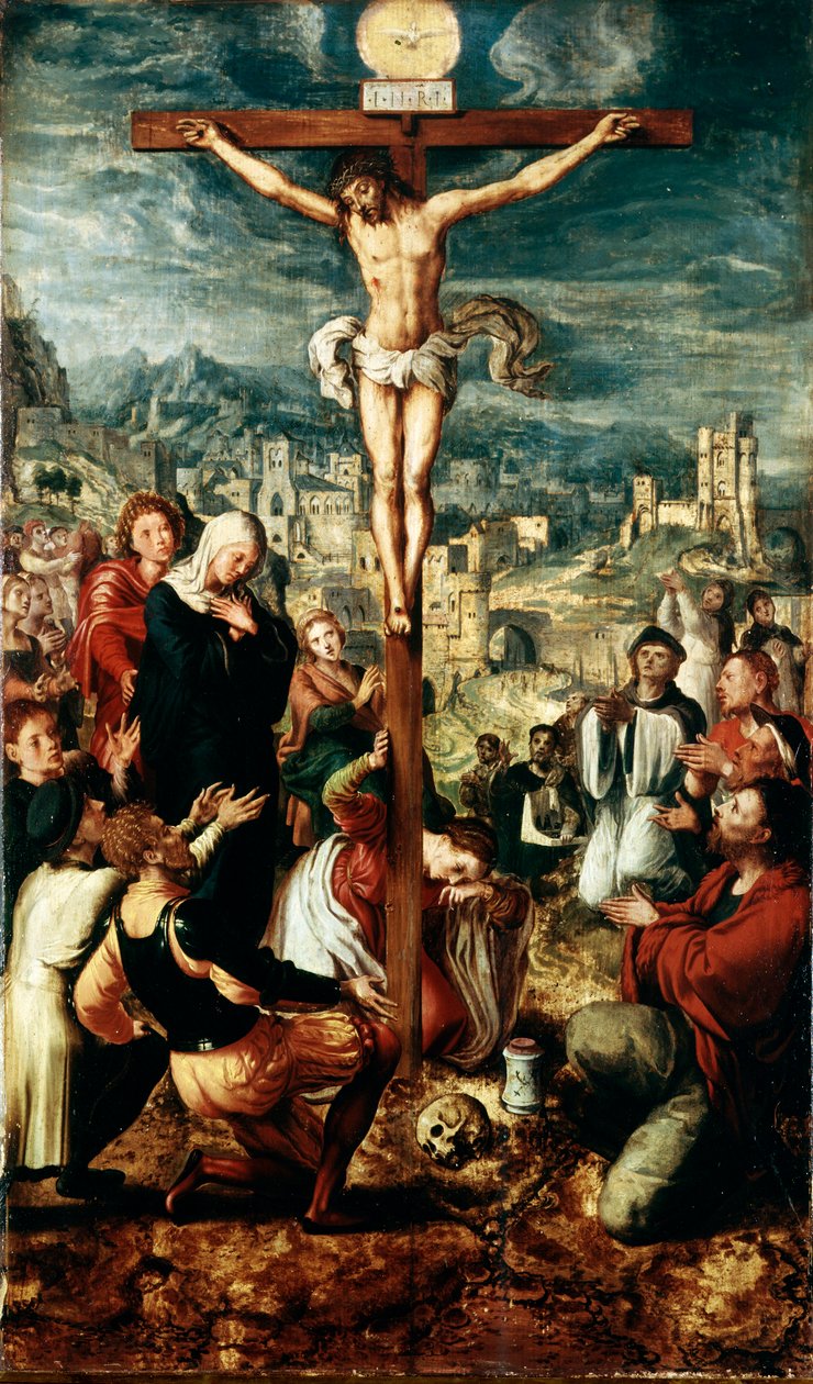 "Golgata", 1500-luku. tekijältä Master of Brunswick