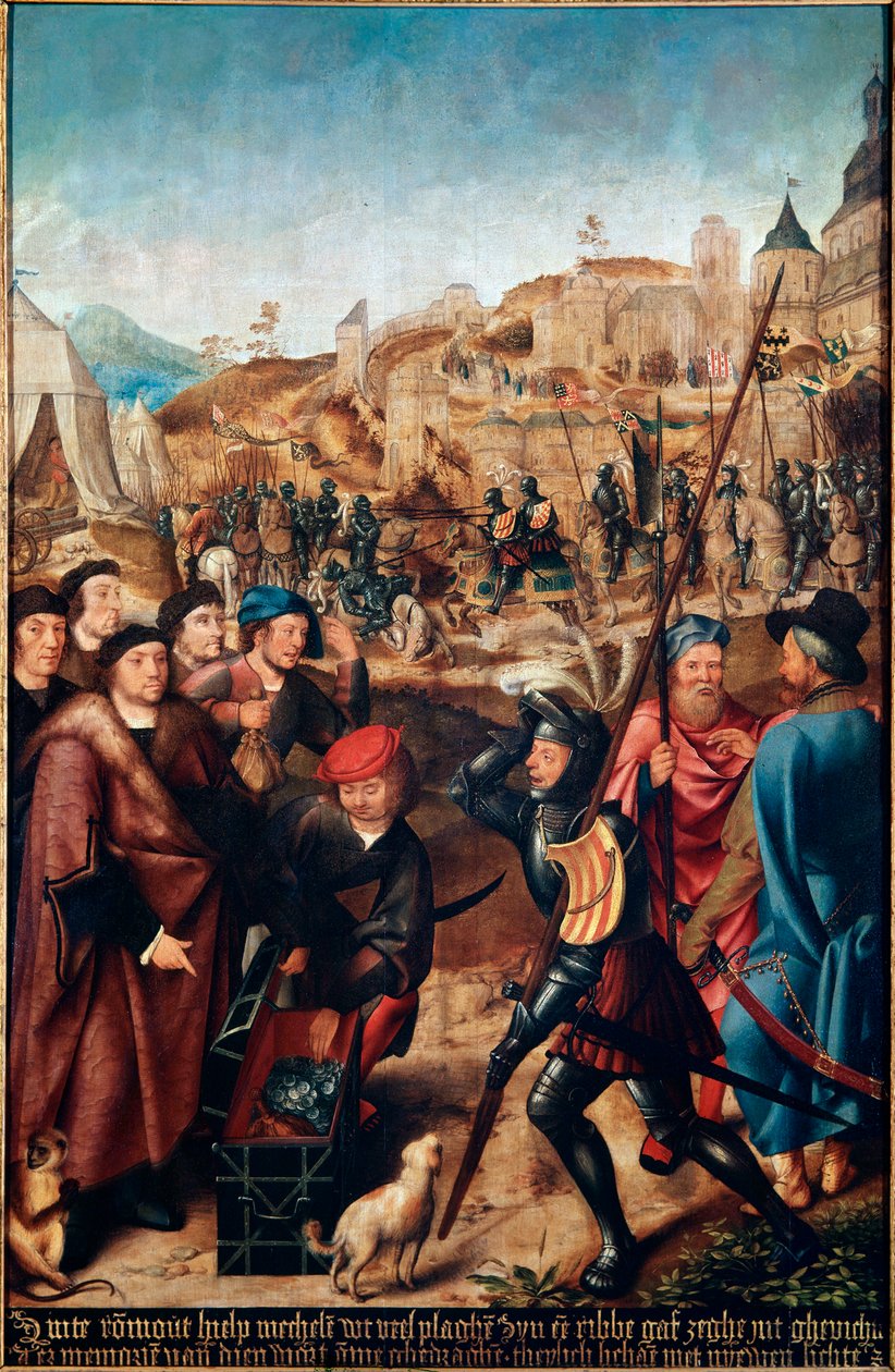 Legenda Saint Rumboldista. tekijältä Master of Frankfurt