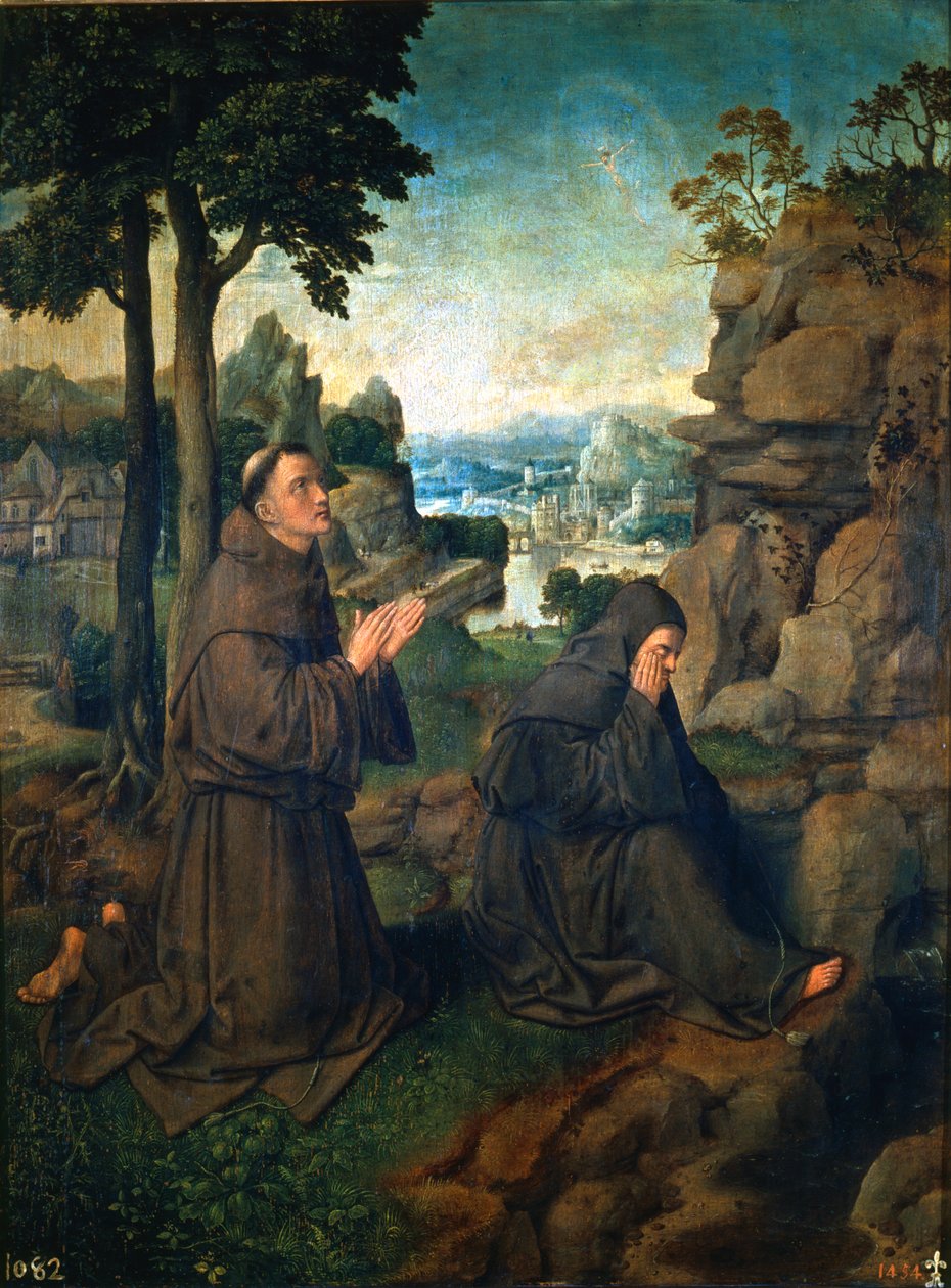 "Francis of Assisi" tekijältä Master of Hoogstraaten