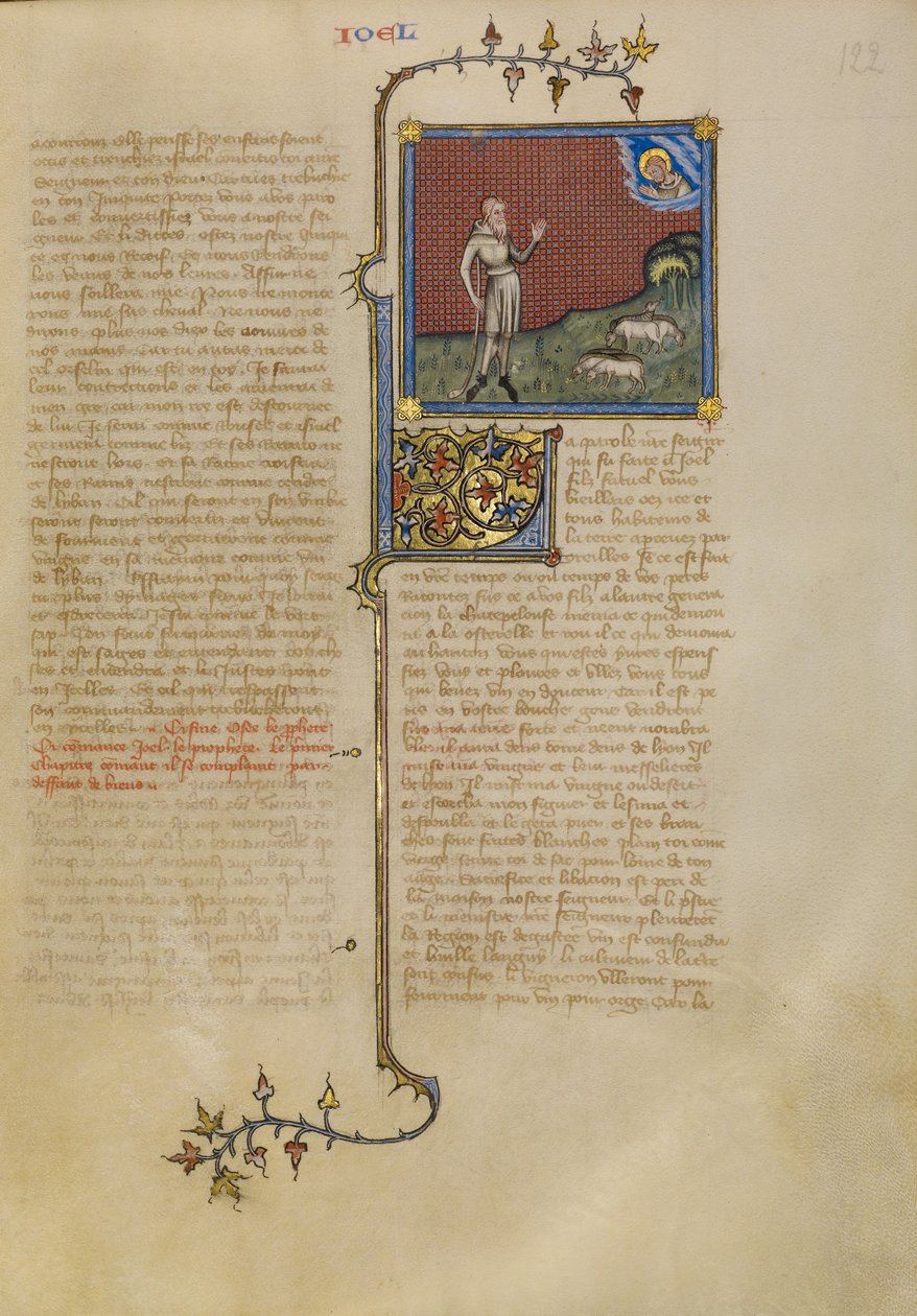 Jumala puhuu Joelille tekijältä Master of Jean de Mandeville