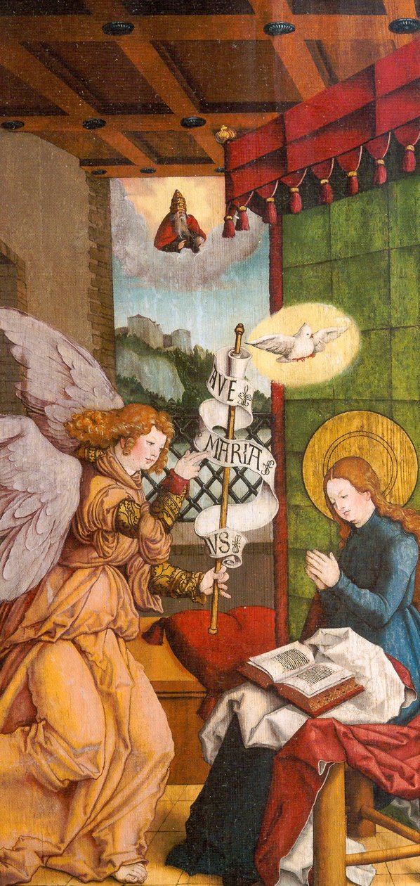 Saksa: The Annunciation tekijältä Master of Messkirch