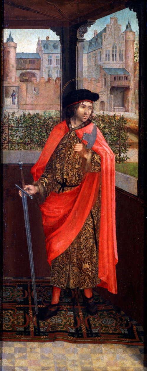"Saint Crispin", c1492-c1494. tekijältä Master of Saint Crispin and Crispinian
